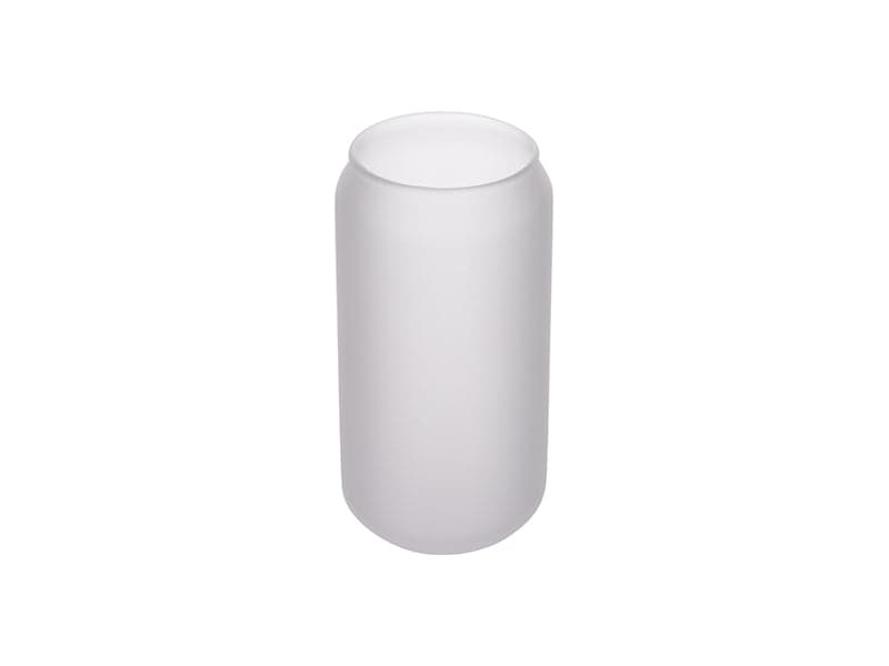 Pearl Coating™ 18oz Sublimation Glass Beer Can Frosted - Pack of 12 - Joto Imaging Supplies US